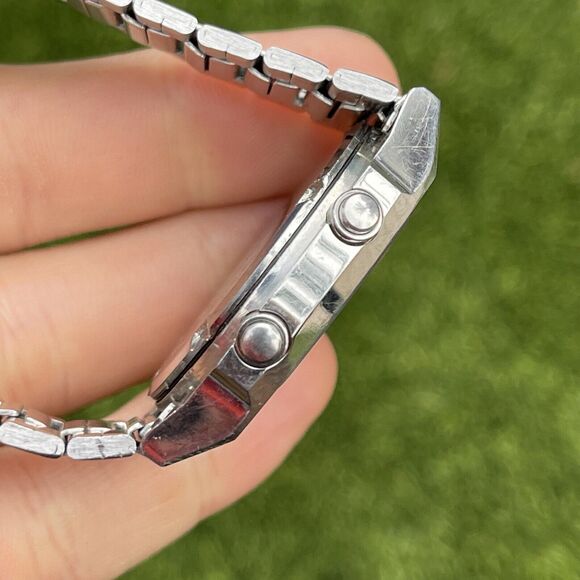 Seiko SilverWave A257-5020 - Vintage Rare Digital Watch Runs (dead Battery) - Picture 8 of 9